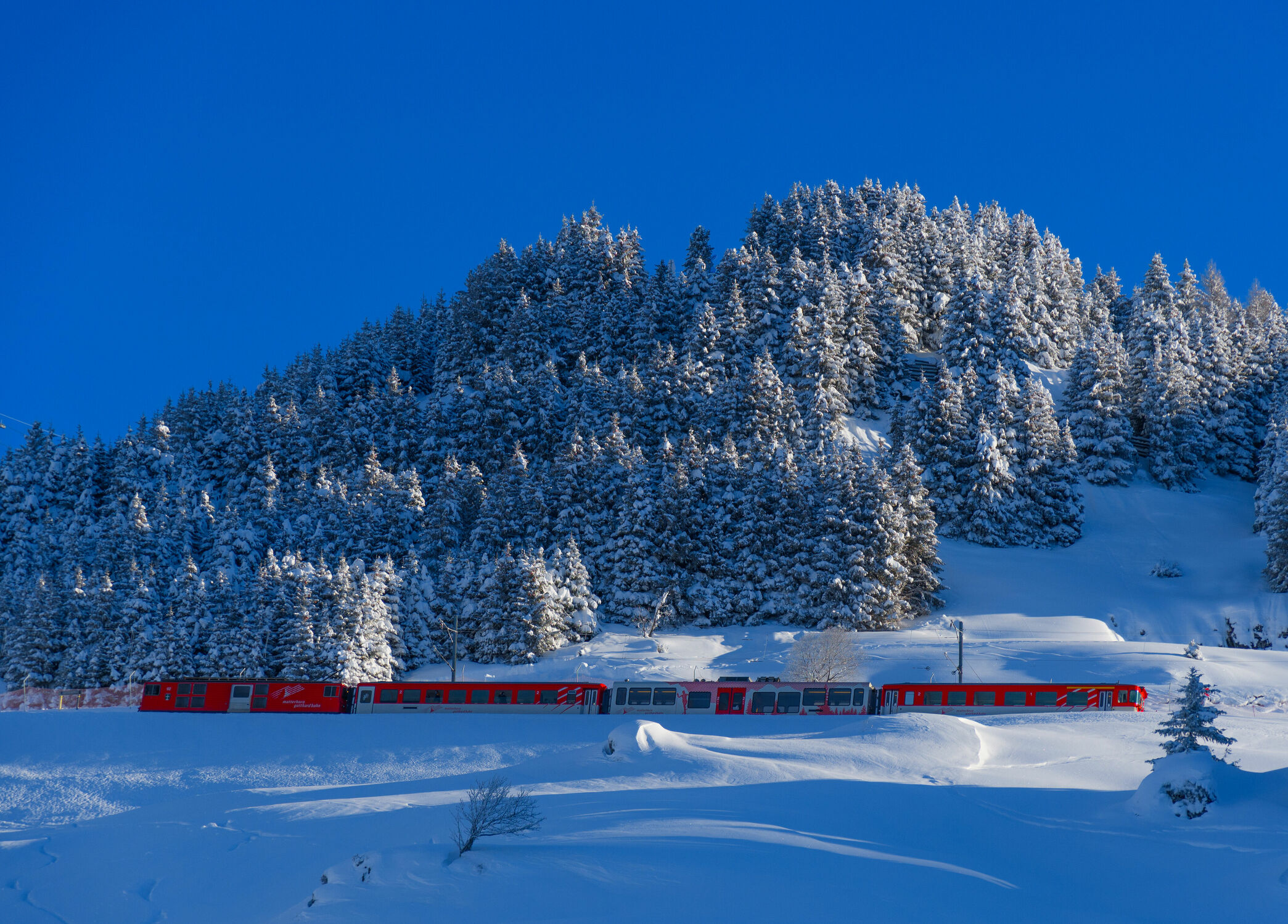 Bild mit Winter, Züge, Winterlandschaften, Winterbilder