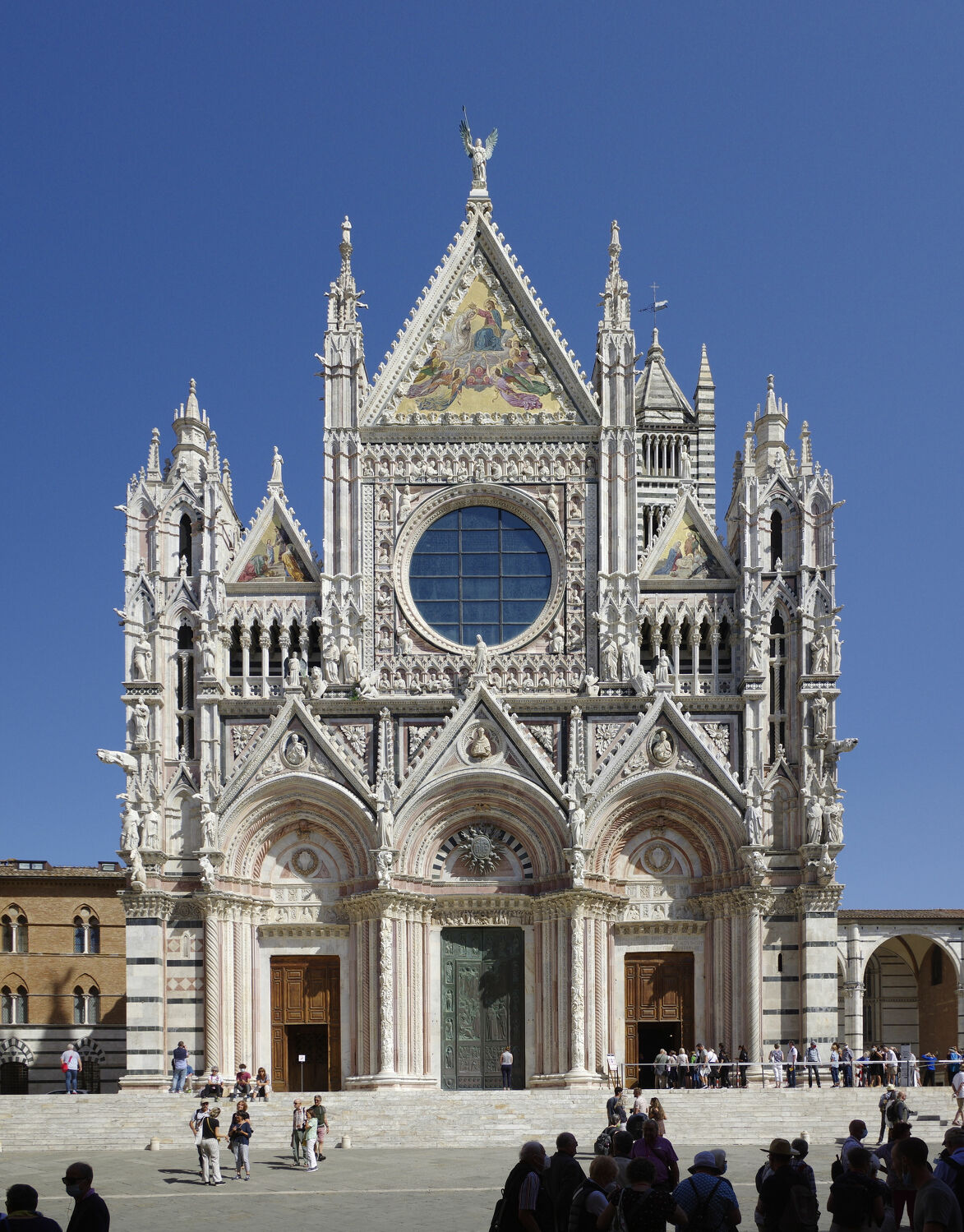 Bild mit Toskana, Kathedrale, Gotik, Dom, Siena