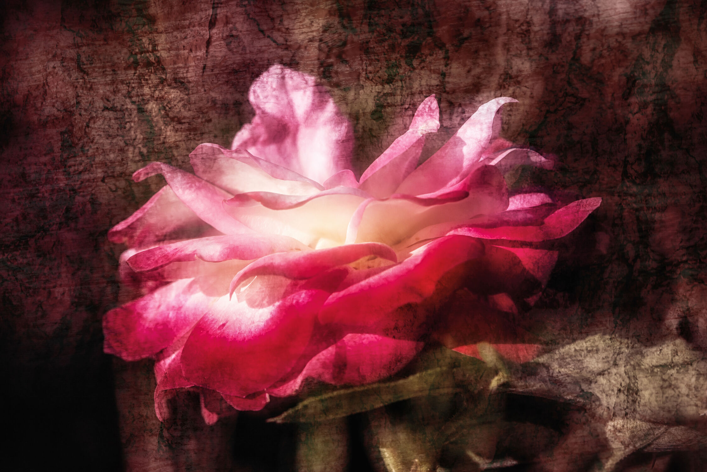 Bild mit Blumen, Rosen, Pflanze, Makro Rose, Rosenblüte, Textur, Blütenträume, Florale Fotokunst, Gartenrosen, verträumt