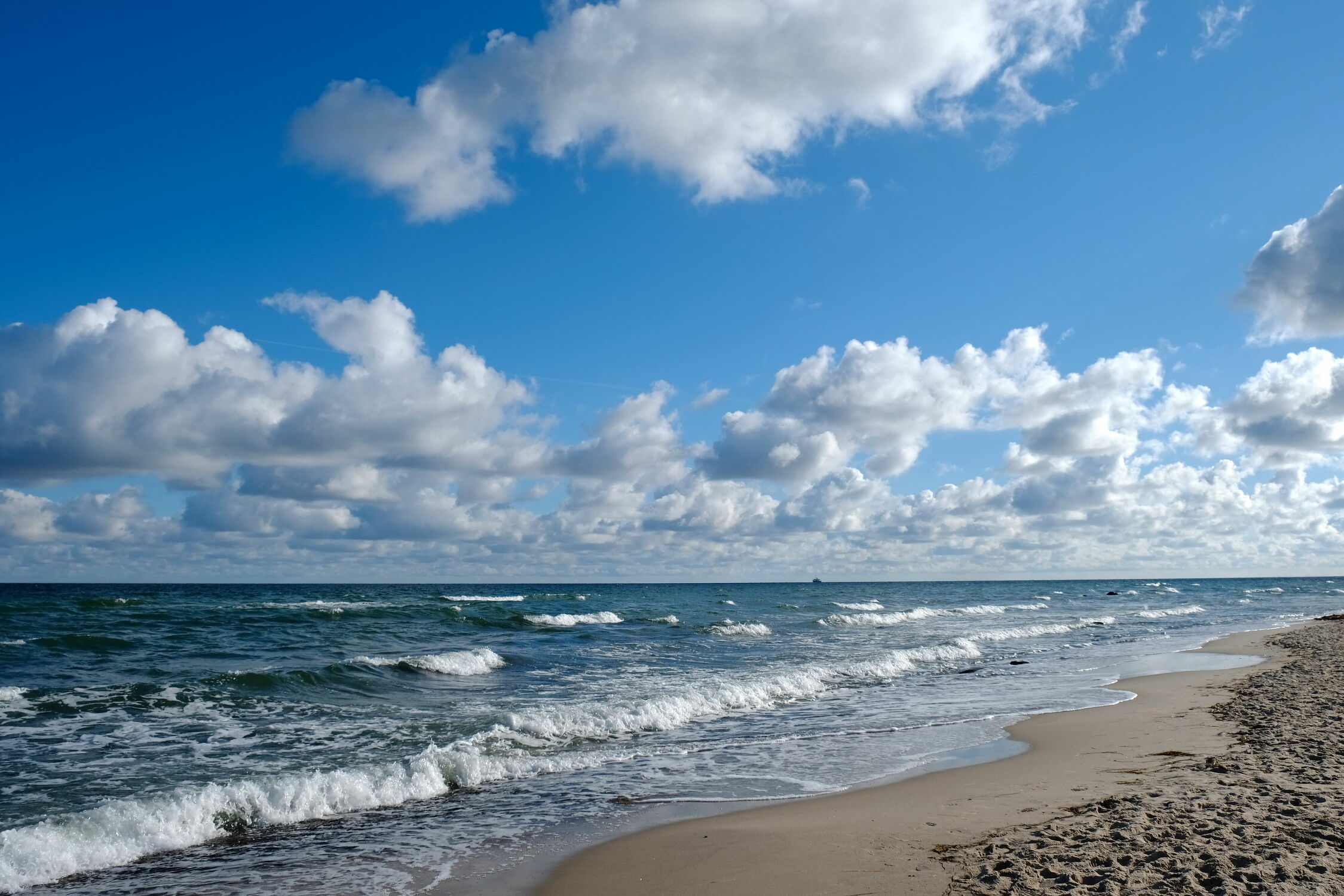 Bild mit Natur, Wolken, Wellen, Strand, Ostsee, Meer, Küste, Wind, Rügen, Norden