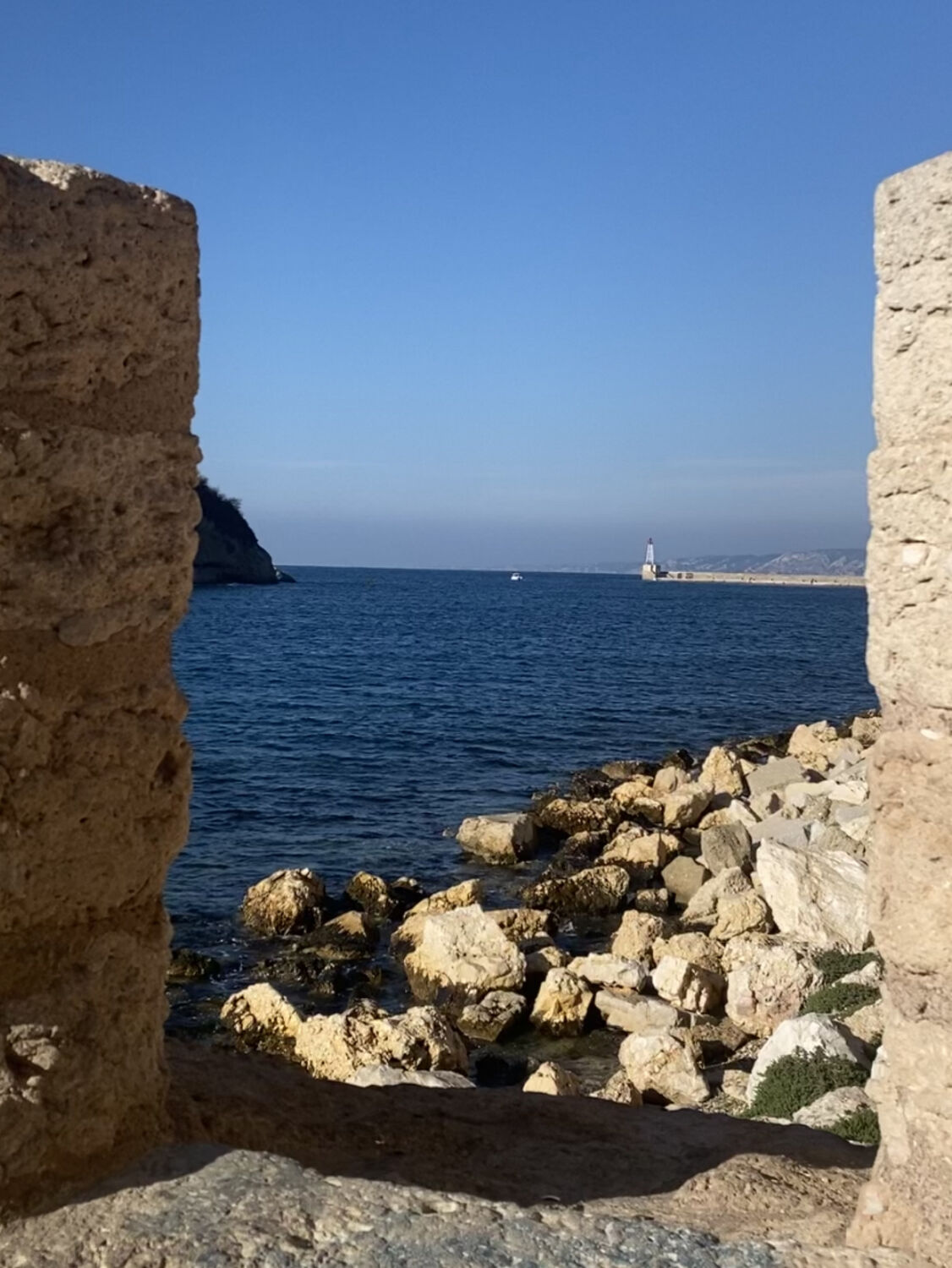 Bild mit Urlaub, Frankreich, Meerblick, Meer, Blauer Himmel, ausblick, Marseille