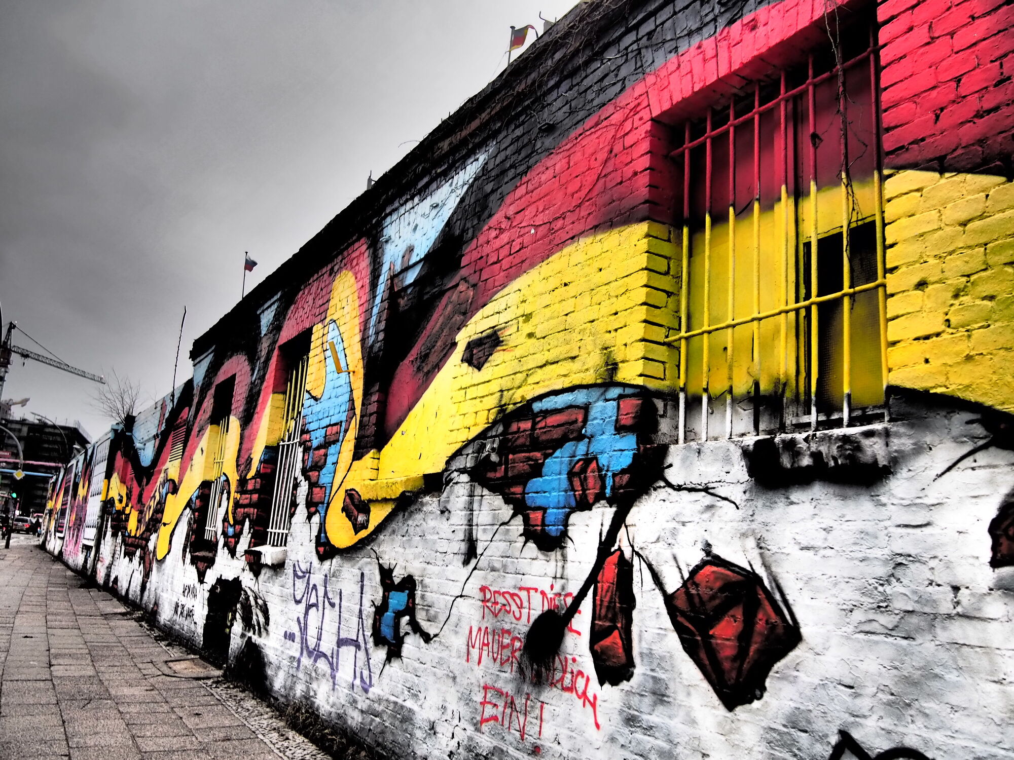 Bild mit Berlin, Mauer, Graffiti