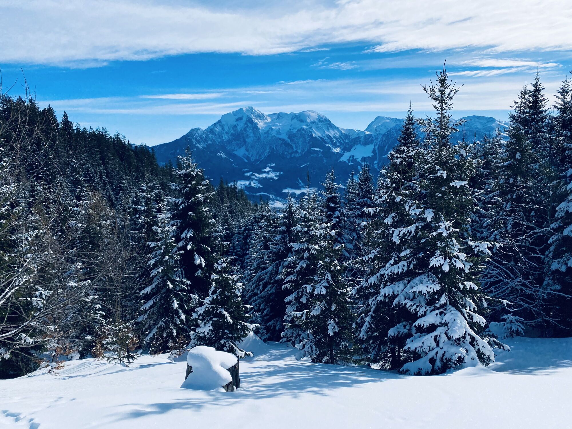 Bild mit Natur, Deutschland, Alpen, winterlandschaft, schöner Ausblick