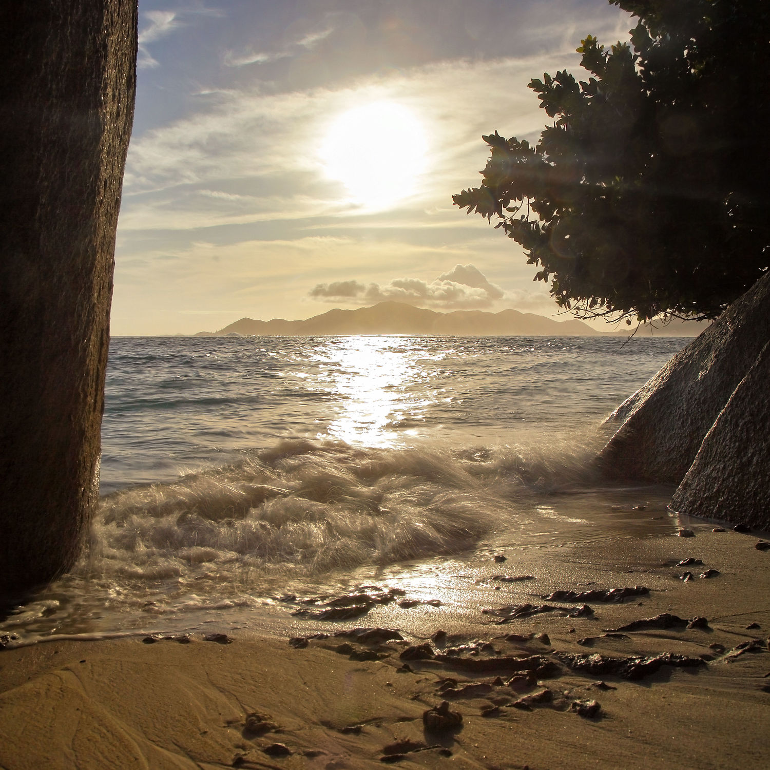 Bild mit Natur, Wasser, Sonne, Strand, Sandstrand, Am Meer
