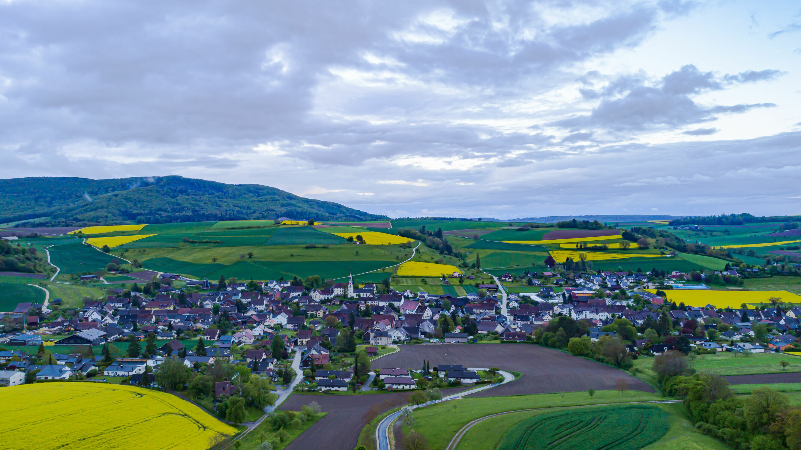 Bild mit Landschaft, Luftaufnahme, Schaffhausen