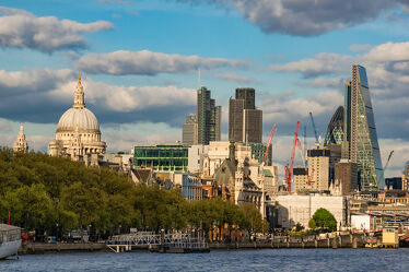 London Skyline mit St. Pauls Cathedral