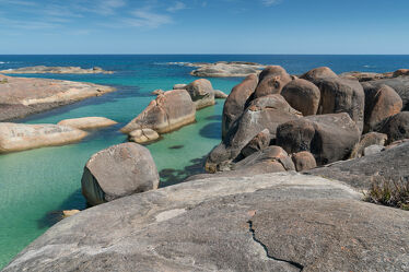 Bild mit Natur, Landschaften, Küsten und Ufer, Urlaub, Reisen, Australien, William Bay, Western Australia