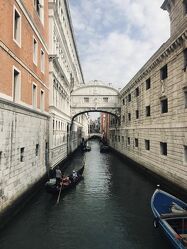 Bild mit Wasser, Architektur, Italien, Kanäle, boot, venedig