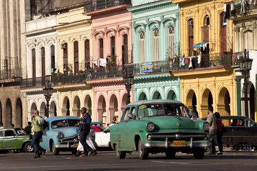 Bild mit Oldtimer, kuba, Havanna