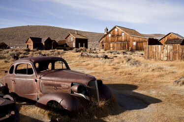 Bild mit USA, Kalifornien, Vereinigte Staaten von Amerika, Südwesten, Geisterstadt, Bodie, Mono County, ghost town, Bodie State Historic Park