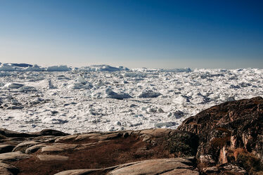 Eisimpression auf Grönland