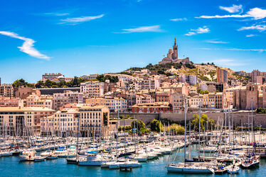 Bild mit Städte, Segelboote, Häfen, Frankreich, Hafenstadt, historische Altstadt, Marseille, alter Hafen