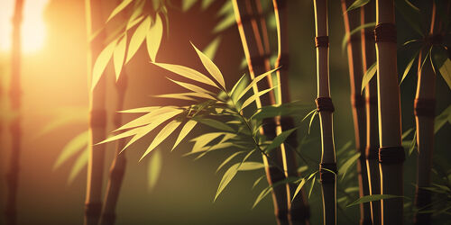 Bild mit Natur, Grün, Pflanzen, Bambus, Entspannung, Wellness, Spa, nahaufnahme, ASIATISCH, tropisch