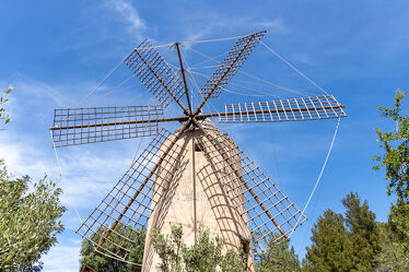 Bild mit Windmühlen, Windmühle, spanien, Mühle, Mühle, mallorca, Palma de Mallorca, ibiza