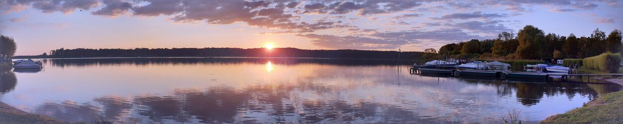 Bild mit Gewässer, Seen, Sonnenuntergang, Panorama, Landschaft