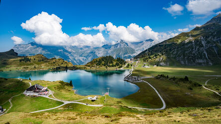 Bild mit Natur, Alpen, Alpen Panorama, Landschaft, Trübsee