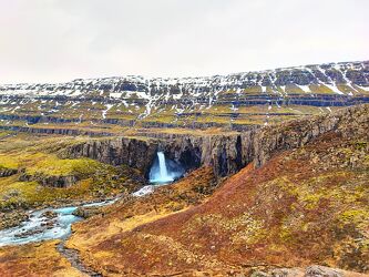 Bild mit Landschaften, Wasserfall, island, highland