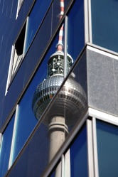 Fernsehturm Berlin Spiegelung