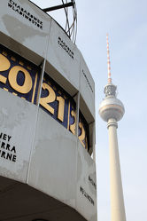 Weltzeituhr Fernsehturm Berlin