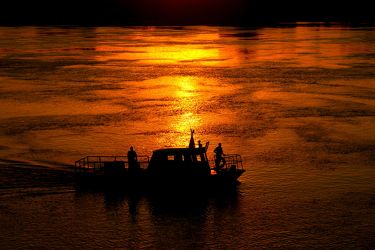 Boot auf dem Nil