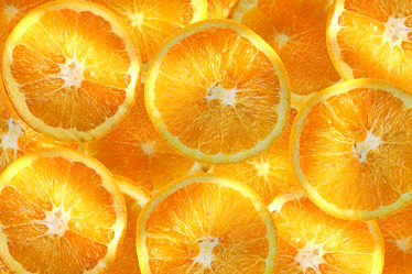Orangen Collage
