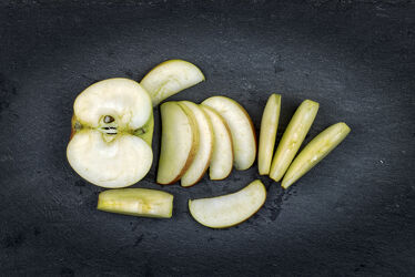 Küchenbild grüner Apfel