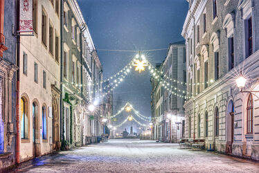 Historische Brüderstraße zur Weihnachtszeit