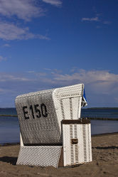 Strandkorb an der Ostsee 2