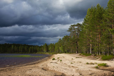 See im Nationalpark Patvinsuo - Finnland