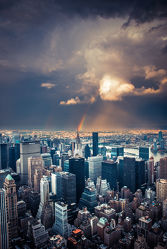 Great Skies over Manhattan - vintage 2