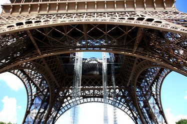 Detailansicht Eiffelturm