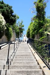 Die berühmten Treppen des Montmartre