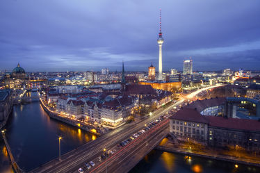Skyline Berlin in HDR