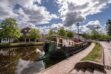 Idylle am Kanal  in Papenburg