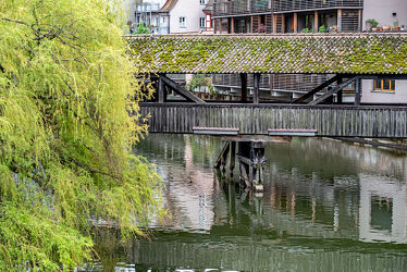 Bild mit Wasser, Frühling, Häuser, Brücke, Fluss, nürnberg, historisches Gebäude, historische Bauten, Pegnitz