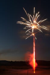 Bild mit Feuerwerk, Schweiz