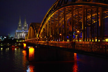 Bild mit Städte, Brücke, Köln, Rhein, kölner dom
